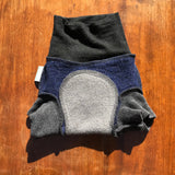 Couvre-Couche Laine de Mérino Recyclée - Petit - Étoile - Ywena