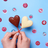 Autocollants Saint-Valentin de Pico Tatoo avec coeur, lettre d'amour, pour amoureux, coeur en chocolat
