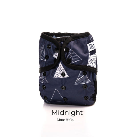 PUL Diaper Cover Midnight Blue - One Size