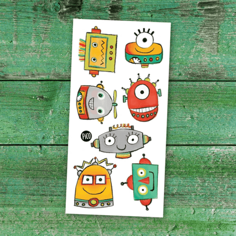 Tatouages robots de Pico Tatoo