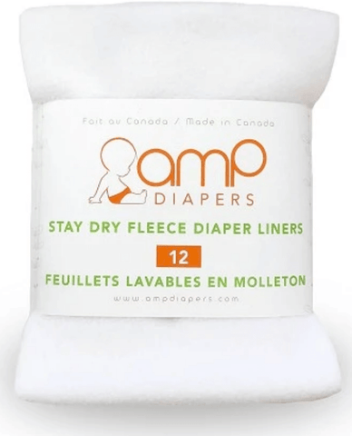  «Stay-Dry» Liner White - Pack of 12