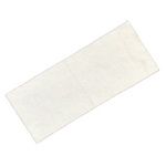 Feuillet lavable «Effet-au-sec» blanc - Par 12