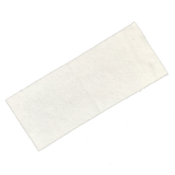 Feuillet lavable «Effet-au-sec» blanc - Par 12