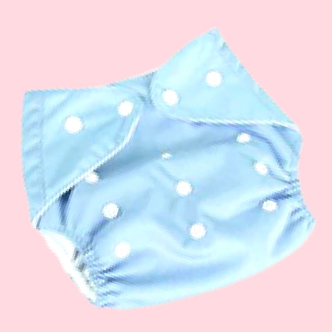 Couche à poche bleu clair de Kawaii Baby